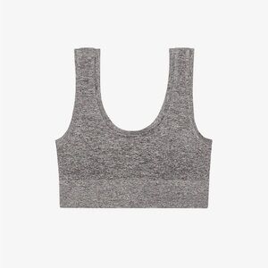 Thirdlove Form seamless scoop bralette, Heather gray, medium, NWT